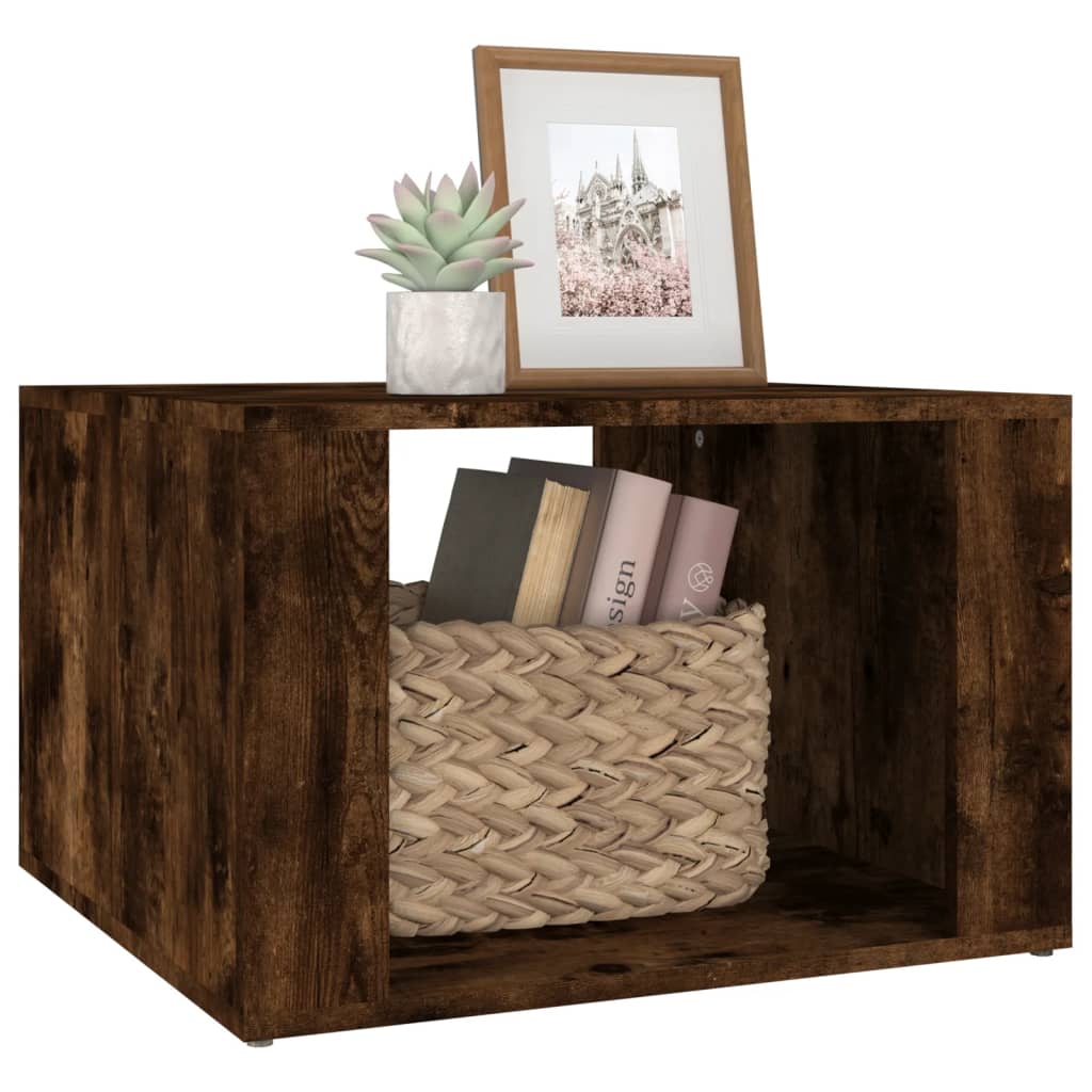 Nachttisch Räuchereiche 57x55x36 cm Holzwerkstoff - Pazzar.ch