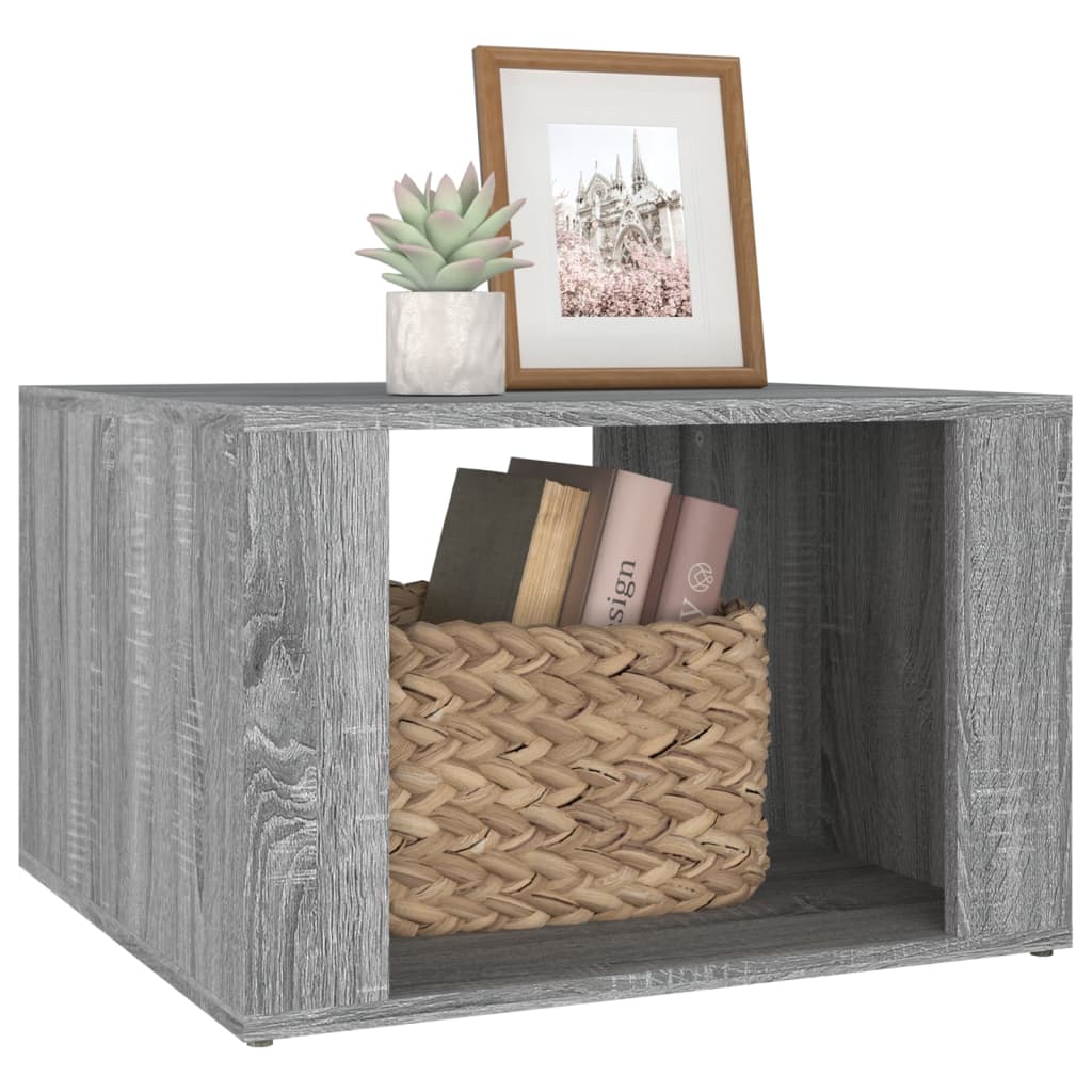 Nachttisch Grau Sonoma 57x55x36 cm Holzwerkstoff - Pazzar.ch