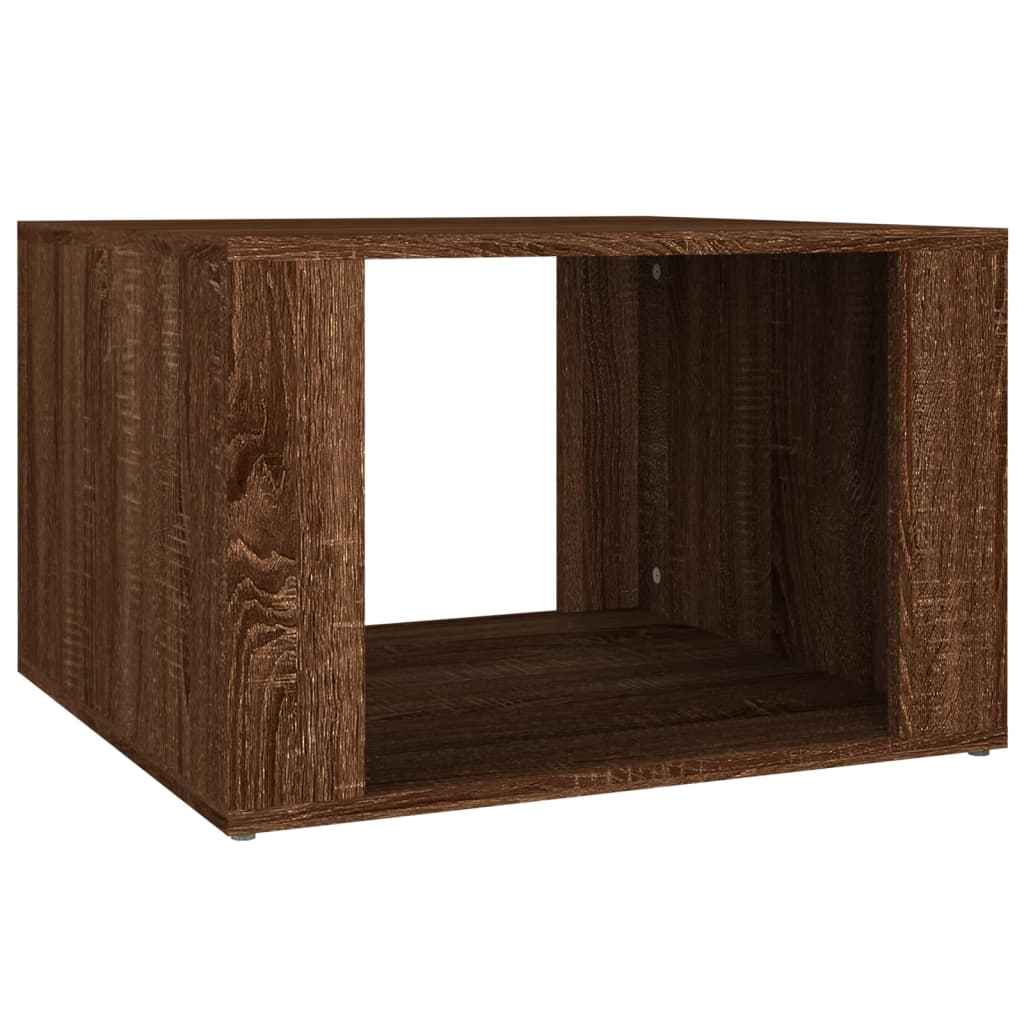 Nachttisch Braun Eichen-Optik 57x55x36 cm Holzwerkstoff - Pazzar.ch