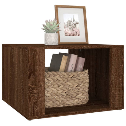 Nachttisch Braun Eichen-Optik 57x55x36 cm Holzwerkstoff - Pazzar.ch