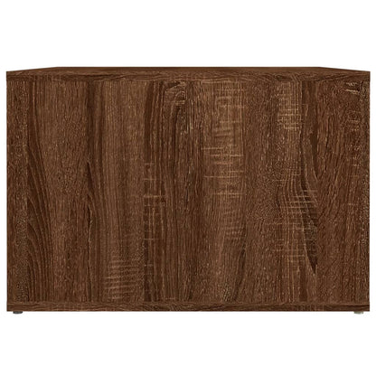 Nachttisch Braun Eichen-Optik 57x55x36 cm Holzwerkstoff - Pazzar.ch