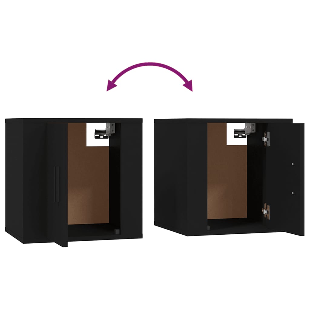 TV-Wandschrank Schwarz 40x34,5x40 cm - Pazzar.ch