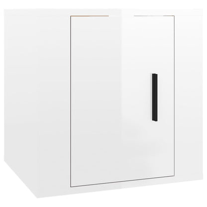 TV-Wandschrank Hochglanz-Weiß 40x34,5x40 cm - Pazzar.ch