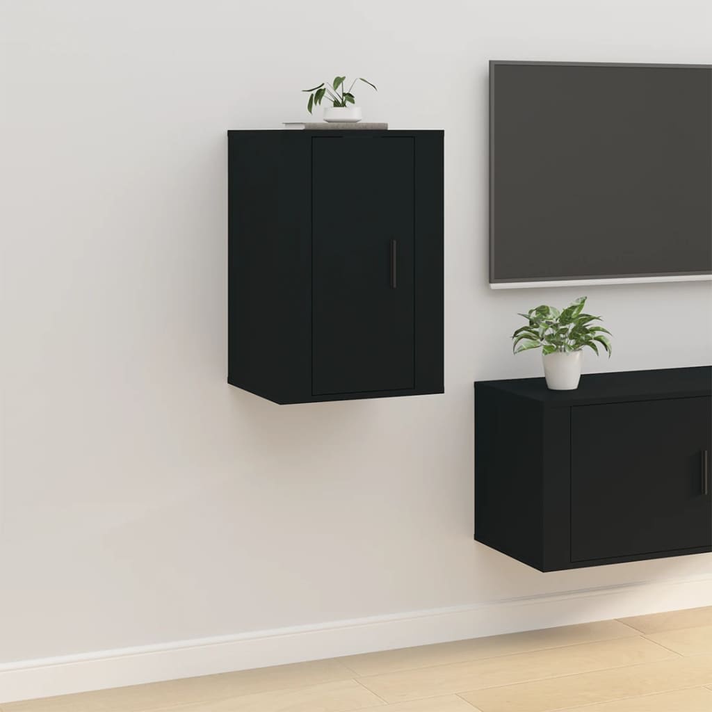TV-Wandschrank Schwarz 40x34,5x60 cm - Pazzar.ch