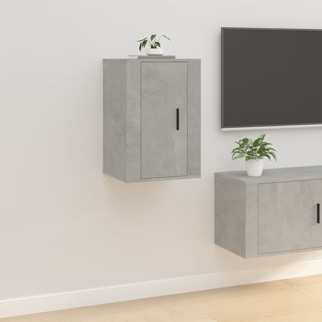 TV-Wandschrank Betongrau 40x34,5x60 cm - Pazzar.ch