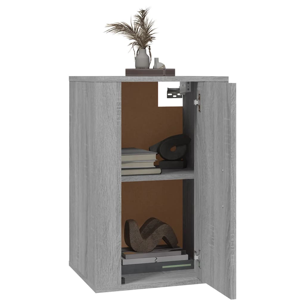 TV-Wandschränke 2 Stk. Grau Sonoma 40x34,5x60 cm - Pazzar.ch