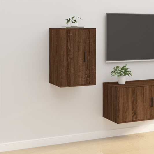 TV-Wandschrank Braun Eichen-Optik 40x34,5x60 cm - Pazzar.ch