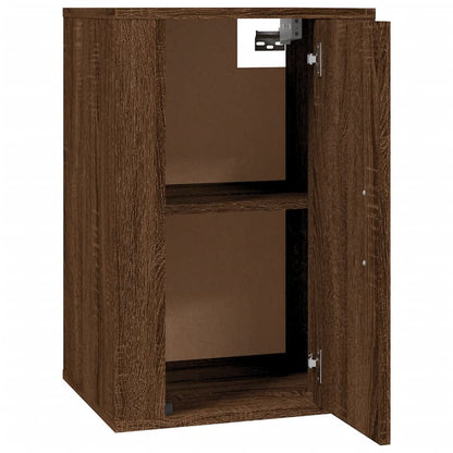 TV-Wandschränke 2 Stk. Braun Eichen-Optik 40x34,5x60 cm - Pazzar.ch