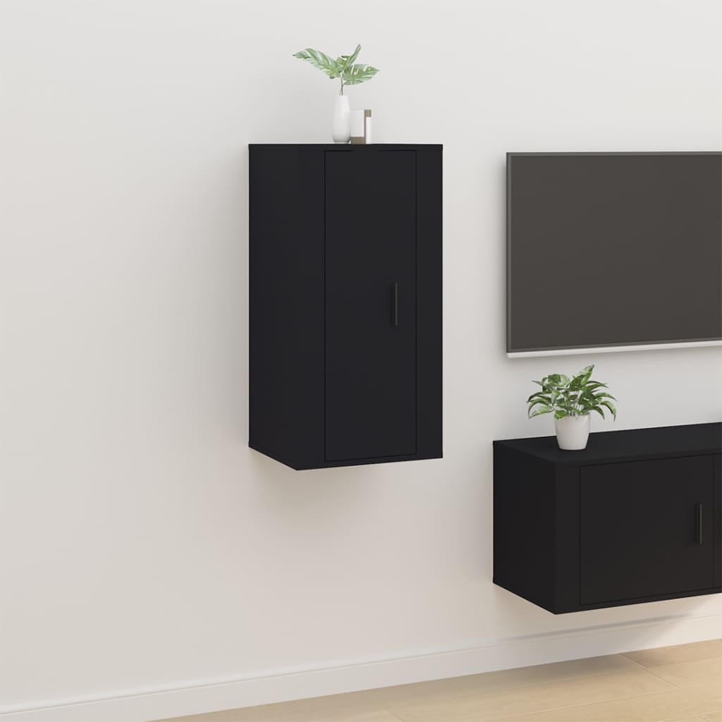 TV-Wandschrank Schwarz 40x34,5x80 cm - Pazzar.ch