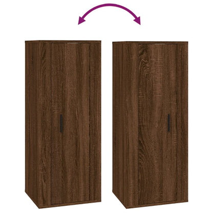 TV-Wandschrank Braun Eichen-Optik 40x34,5x100 cm - Pazzar.ch