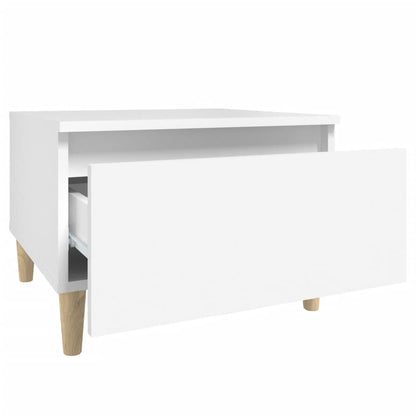 Beistelltische 2 Stk. Weiß 50x46x35 cm Holzwerkstoff - Pazzar.ch