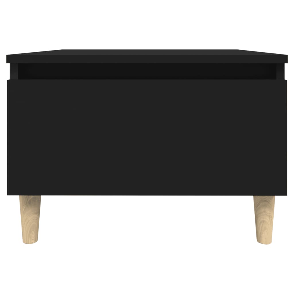 Beistelltisch Schwarz 50x46x35 cm Holzwerkstoff - Pazzar.ch