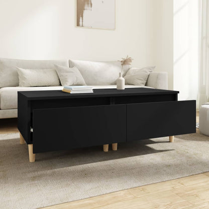 Beistelltische 2 Stk. Schwarz 50x46x35 cm Holzwerkstoff - Pazzar.ch