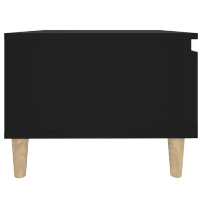 Beistelltische 2 Stk. Schwarz 50x46x35 cm Holzwerkstoff - Pazzar.ch