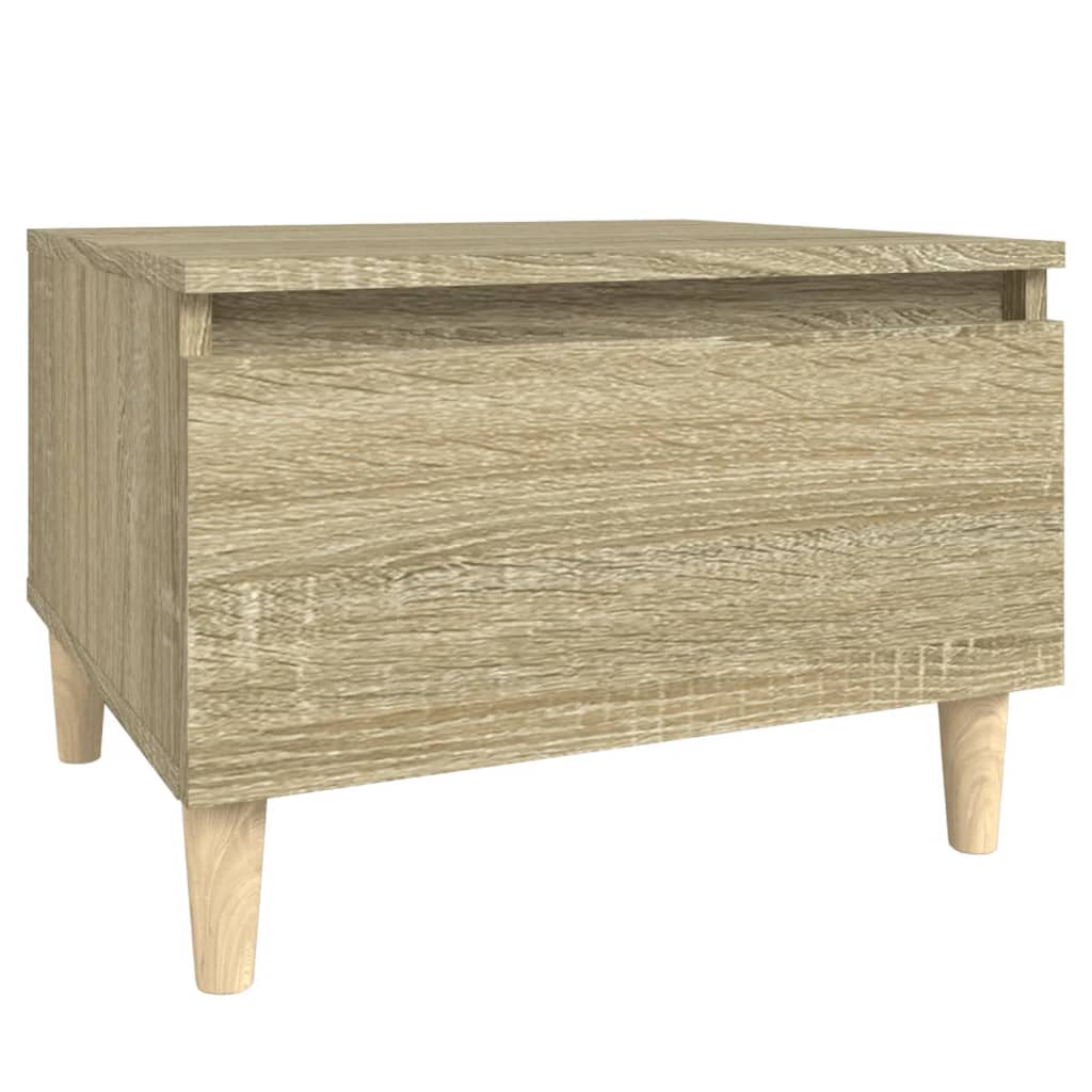 Beistelltisch Sonoma-Eiche 50x46x35 cm Holzwerkstoff - Pazzar.ch