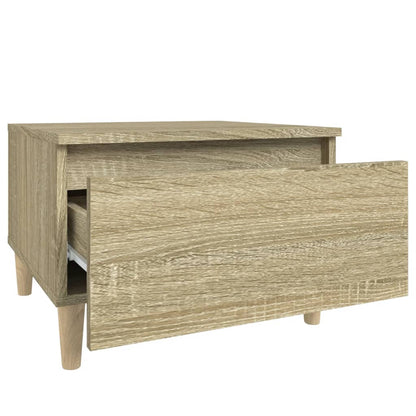 Beistelltisch Sonoma-Eiche 50x46x35 cm Holzwerkstoff - Pazzar.ch