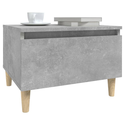 Beistelltisch Betongrau 50x46x35 cm Holzwerkstoff - Pazzar.ch