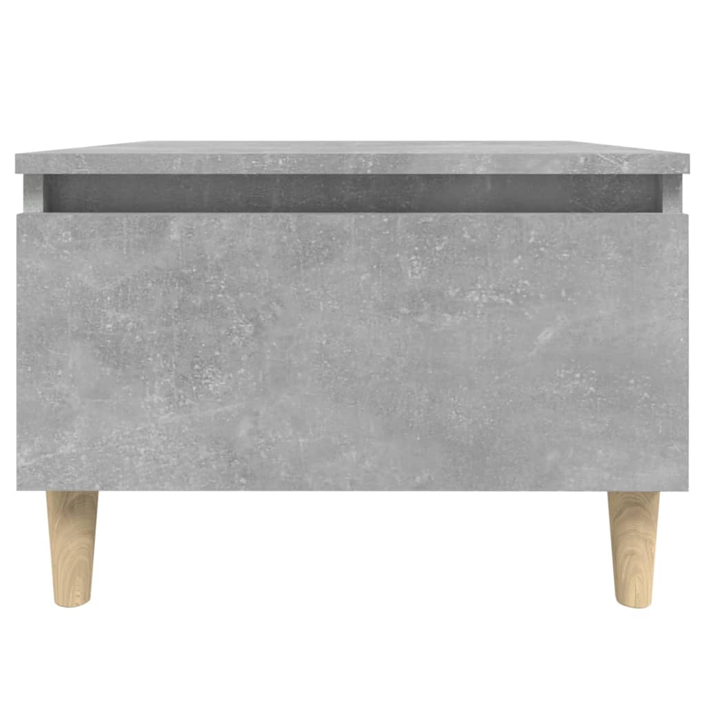 Beistelltisch Betongrau 50x46x35 cm Holzwerkstoff - Pazzar.ch
