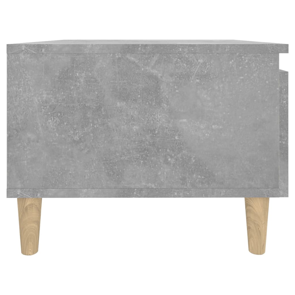 Beistelltisch Betongrau 50x46x35 cm Holzwerkstoff - Pazzar.ch