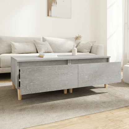 Beistelltische 2 Stk. Betongrau 50x46x35 cm Holzwerkstoff - Pazzar.ch