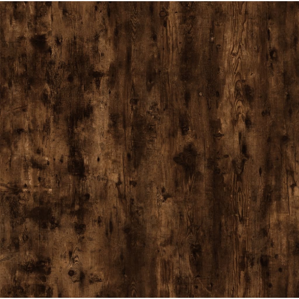 Beistelltisch Räuchereiche 50x46x35 cm Holzwerkstoff - Pazzar.ch