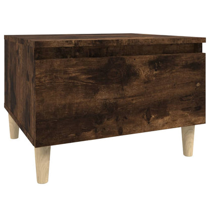Beistelltische 2 Stk. Räuchereiche 50x46x35 cm Holzwerkstoff - Pazzar.ch