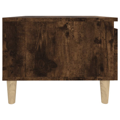 Beistelltische 2 Stk. Räuchereiche 50x46x35 cm Holzwerkstoff - Pazzar.ch
