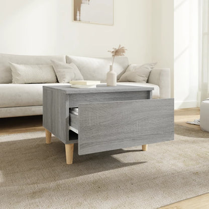 Beistelltisch Grau Sonoma 50x46x35 cm Holzwerkstoff - Pazzar.ch