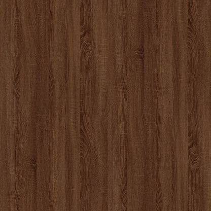Beistelltische 2 Stk. Braun Eiche 50x46x35 cm Holzwerkstoff - Pazzar.ch