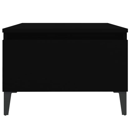 Beistelltisch Schwarz 50x46x35 cm Holzwerkstoff - Pazzar.ch