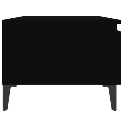 Beistelltische 2 Stk. Schwarz 50x46x35 cm Holzwerkstoff - Pazzar.ch