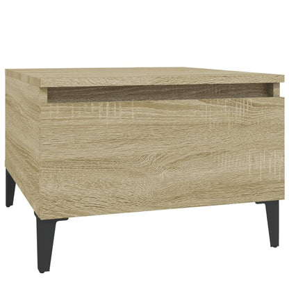 Beistelltisch Sonoma-Eiche 50x46x35 cm Holzwerkstoff - Pazzar.ch