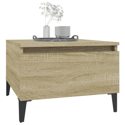 Beistelltisch Sonoma-Eiche 50x46x35 cm Holzwerkstoff - Pazzar.ch