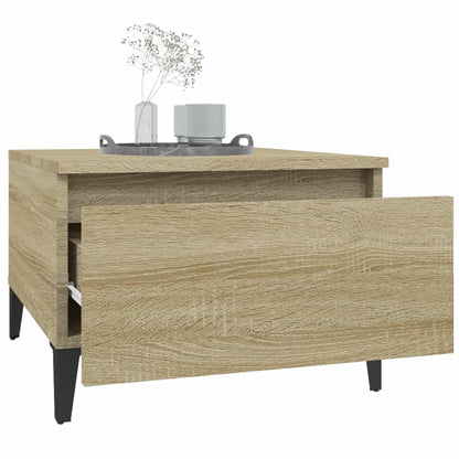 Beistelltisch Sonoma-Eiche 50x46x35 cm Holzwerkstoff - Pazzar.ch