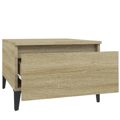 Beistelltisch Sonoma-Eiche 50x46x35 cm Holzwerkstoff - Pazzar.ch