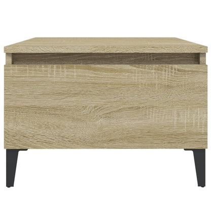 Beistelltische 2 Stk. Sonoma-Eiche 50x46x35 cm Holzwerkstoff - Pazzar.ch