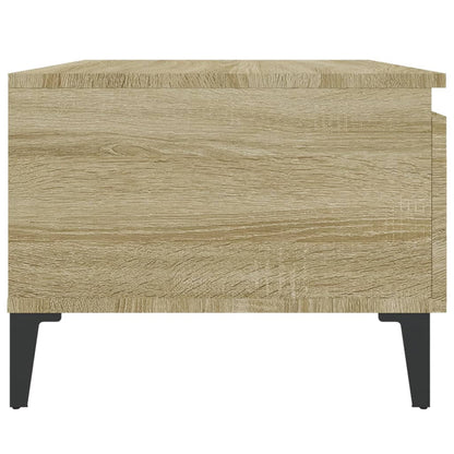 Beistelltische 2 Stk. Sonoma-Eiche 50x46x35 cm Holzwerkstoff - Pazzar.ch