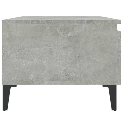 Beistelltische 2 Stk. Betongrau 50x46x35 cm Holzwerkstoff - Pazzar.ch