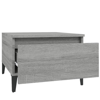 Beistelltisch Grau Sonoma 50x46x35 cm Holzwerkstoff - Pazzar.ch