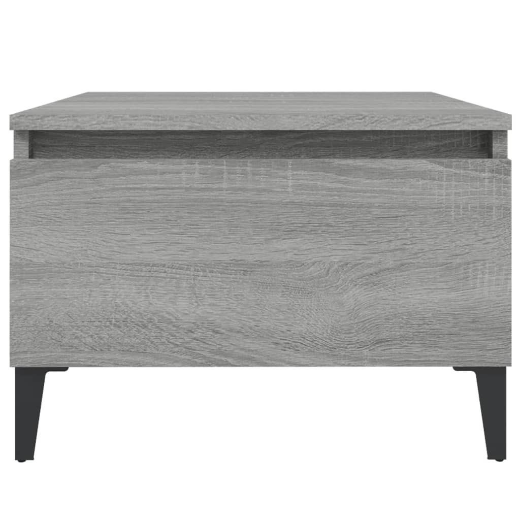 Beistelltische 2 Stk. Grau Sonoma 50x46x35 cm Holzwerkstoff - Pazzar.ch