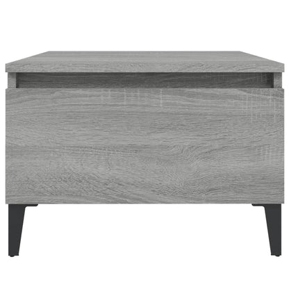 Beistelltische 2 Stk. Grau Sonoma 50x46x35 cm Holzwerkstoff - Pazzar.ch