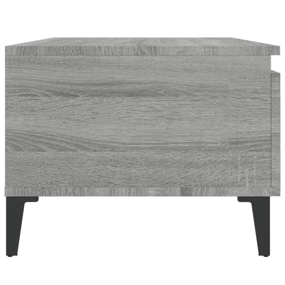 Beistelltische 2 Stk. Grau Sonoma 50x46x35 cm Holzwerkstoff - Pazzar.ch