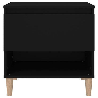 Nachttisch Schwarz 50x46x50 cm Holzwerkstoff - Pazzar.ch
