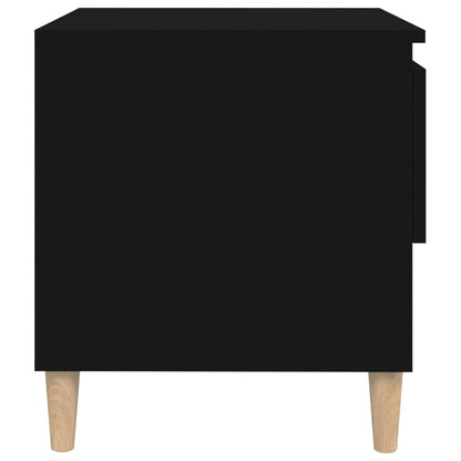 Nachttisch Schwarz 50x46x50 cm Holzwerkstoff - Pazzar.ch