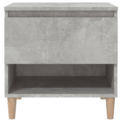 Nachttische 2 Stk. Betongrau 50x46x50 cm Holzwerkstoff - Pazzar.ch