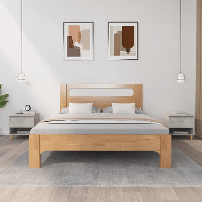Nachttische 2 Stk. Betongrau 50x46x50 cm Holzwerkstoff - Pazzar.ch