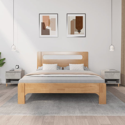 Nachttische 2 Stk. Betongrau 50x46x50 cm Holzwerkstoff - Pazzar.ch