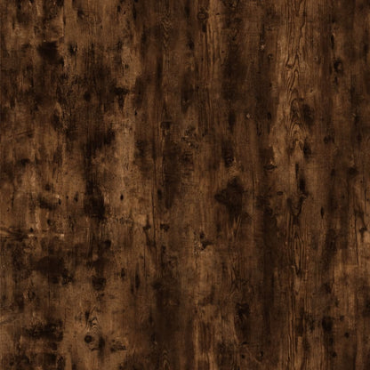 Nachttische 2 Stk. Räuchereiche 50x46x50 cm Holzwerkstoff - Pazzar.ch