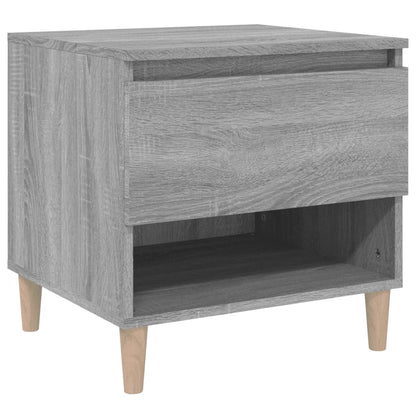 Nachttisch Grau Sonoma 50x46x50 cm Holzwerkstoff - Pazzar.ch