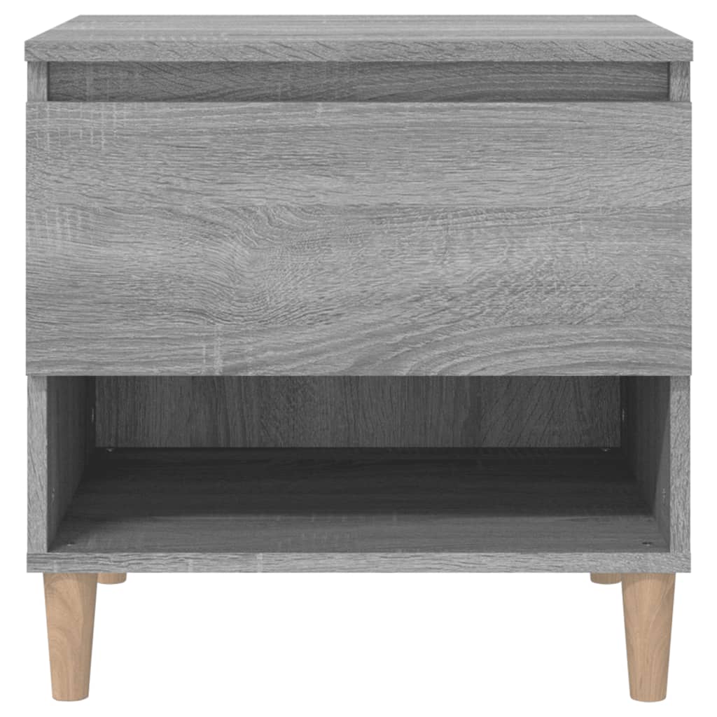 Nachttisch Grau Sonoma 50x46x50 cm Holzwerkstoff - Pazzar.ch